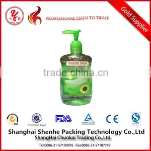 500ml Green Shampoo Plastic Bottle thumbnail-1