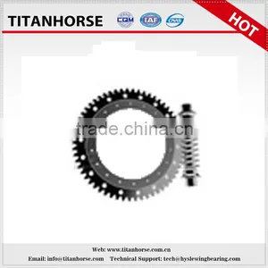 Titanhorse 14 Inch Opening Hoursing-slewing Drive for Rotate Table thumbnail-1