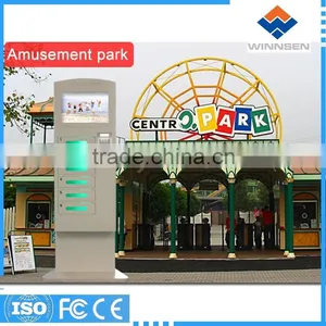 Fast Charge Floor Standing Card Reader Cell Phone Charging Kiosk Locker Cell Phone Charging Station APC-06B thumbnail-6