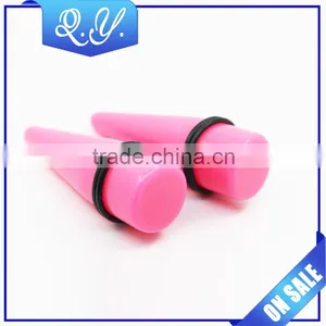 Hot Products New Design Acrylic Ear Plug Bullet Shape Ear Plug With Cheap Price thumbnail-3