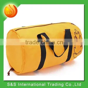 New Style Bright Color Barrel Light Promomtional Cheap Gym Bag thumbnail-2