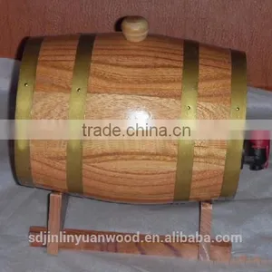 Factory Direct Sale Printing Logo Wooden Wine Barrel,welcome to Order thumbnail-2