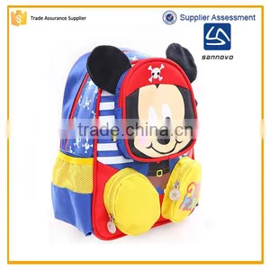 2016 Sannovo Wholesale Cute Mickey Mouse Cartoon Kids School Bag Backpack Supplier's Choice thumbnail-2