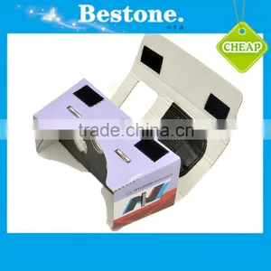 CHEAP Google Cardboard V1.0 DIY Educational vr Device Cardboard vr V1.0 With OEM Custom Logo thumbnail-4