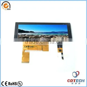 I2C CTP Interface 6.5 Inch WVGA 800*320 Resolution TFT Industrial LCD Module Panel thumbnail-2