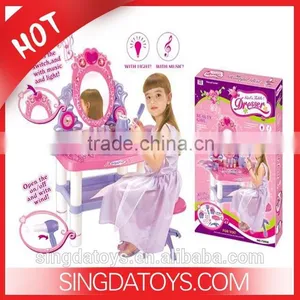 HOT Sale!Girls' Baby Dresser Table Toy,Makeup Dresser .Baby Set Toys thumbnail-1