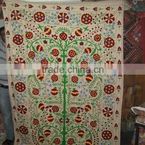Wholesale Lots Of~Antique Uzbek Suzani Embriodery Home Decorative Throws~At Highly Discounted Prices thumbnail-3