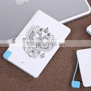 New Ultrathin 2600mAh Portable External Battery Charger Power Bank Cell Phone thumbnail-2