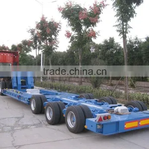 Low Bed Semi-trailer With Hydraulic Gooseneck thumbnail-1