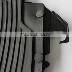 Wholesale Custom Full Set Position 3D Rubber PVC Auto Car Floor Mats For TOYOTA RAV thumbnail-3