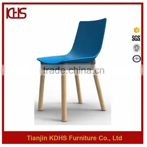 China Bazhou Middle Back Green Plastic Wooden Design Unfolded Leisure Chair thumbnail-4