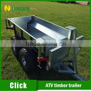 2016 Hot Sales Atv Box Trailer With Crane and Winch thumbnail-2