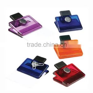 Plastic Magnetic Clip, Plastic Power Clip, Promotional Magnetic Power Clip, PTMC018 thumbnail-1