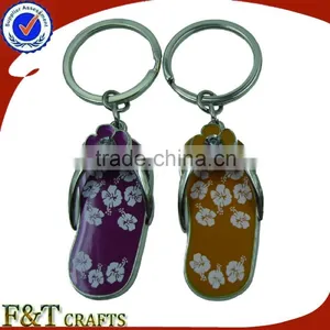 Custom 3d Embossed Metal Cheap Keychain Shoe thumbnail-1