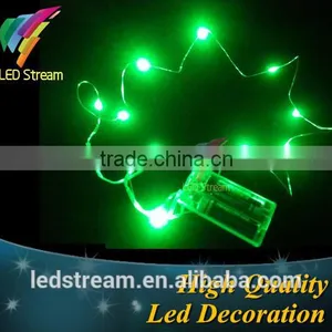2AA Battery Powered 1M 10 Led Silver Color Copper Wire Mini Fairy String Light Lamp For Christmas Holiday Wedding Party thumbnail-6