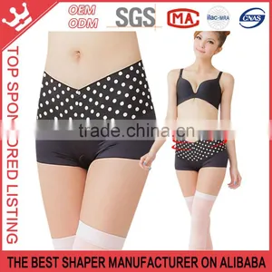 [fit] Sexy Women's Dot Patterned High Waist Shaping Panty Underwears K170 thumbnail-5