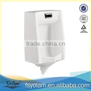 Bathroom Ceramic Automatic Flush Wall Hung Urinal thumbnail-1