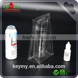 Customized High Quality 100% Virgin Material Tri-fold Clamshell Blister Packing for Bottles Quality Choice thumbnail-4