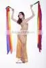 SWEGAL Belly Dance Silk Fan Veil,belly Dance Fan Veils SGBDD14006 thumbnail-3