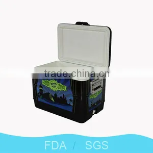 54QT/51L Personal Full Printing Ice Chest Multicolor Cooler Box thumbnail-1