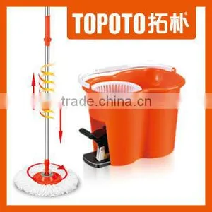 Cleaning Spin Mop With Bucket Pedal TOPOTO C thumbnail-1