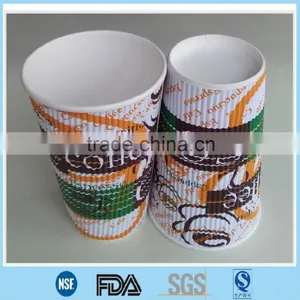 Tripple Wall Hot Paper Cup; Ripple Wall Insulated Hot Paper Cup; Individual Wrapped Paper Cup thumbnail-4