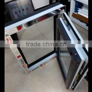 High Quality Door Window Frame Sliding Plastic UPVC Extrusion Profile thumbnail-1