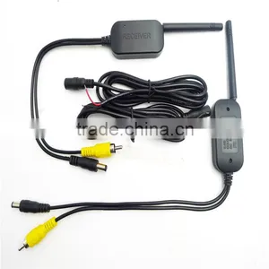 2.4G 200mW Wireless Video Transmitter & Receiver for Vehicle Backup/Front Car Camera thumbnail-1