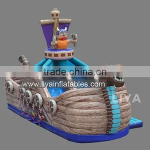 Air Floor Inflatable Pirate Boat thumbnail-1