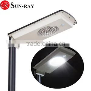 High Quality Motion Sensor Led Solar Street Light In All In One Integral Design Solar Led Light thumbnail-4