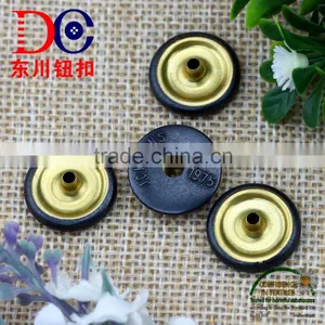 Hot Selling Custom Logo Leather Metal Snaps Button for Jean Pant thumbnail-4