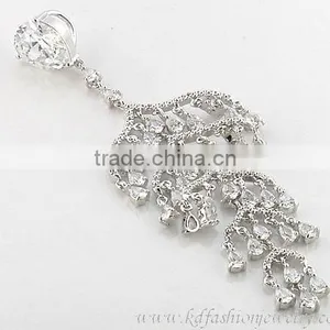 Fashion Silver Rhodium Pendant thumbnail-1