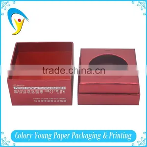 Custom Printed Gold Metallic Wrapping Tissue Cosmetic Paper Box thumbnail-2