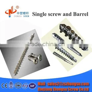 Silicon Rubber Extruder Screw and Barrel/Feed Rubber Screw Barrel for Rubber Machine thumbnail-6