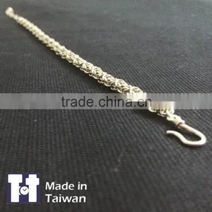 Customized 925 Byzantium Sterling Silver Bracelet For Women's thumbnail-3