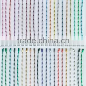 Colorful Metal Ball Chain thumbnail-1