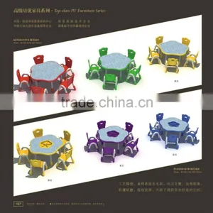Kaiqi Group Kindergarten Classroom Furniture KAIQI Flower Table thumbnail-1