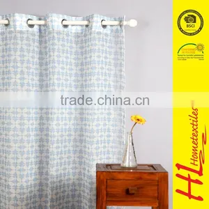 HLHT BSCI Certification Printed Curtain for Arch Windows Home Textile Quality Choice thumbnail-2