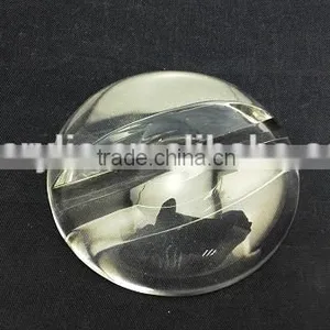Customized Clear Acrylic Pen Holder thumbnail-1