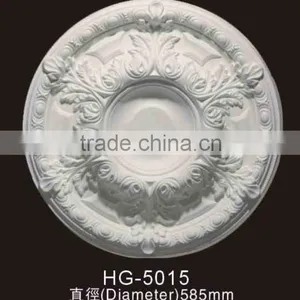 High Quality Factory Price pu Moulding /lamp Holder/ pu Medallion/pu Foam Ceiling Tiles /medallion for Interior Decoration thumbnail-1