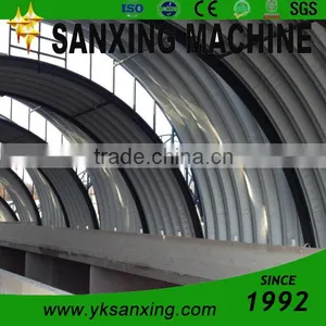 1000-680 ARCH SHAPE ROOF ROLL FORMING MACHINE thumbnail-1