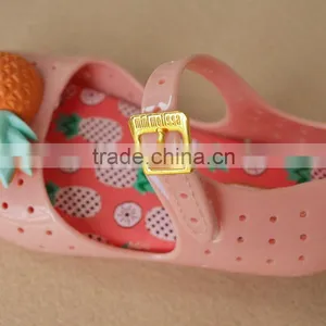 2016 Cute Pineapple Jelly Shoes Heel Jelly Shoes Cool Korean Summer Soft Bottom Girls Sandals thumbnail-4