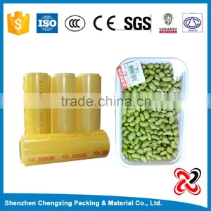 Plastic Wrap Cling Wrap Film Fruit Packing Rolls thumbnail-1