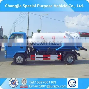 Good Price High Quality Independent Export 4*2 Fecal & Sewage Suction Truck thumbnail-4
