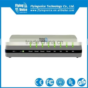 4 FXS 2 RJ-45 Giga(10/100/1000M) Ports VoIP Phone Adapter thumbnail-1