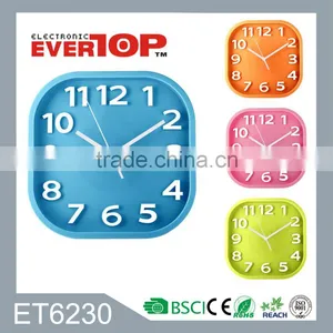 2016 BEST SALE WALL CLOCK WITH 3D NUMBERS ET6226 thumbnail-2