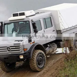 B/NEW TRUCK - UNIMOG U5000 DOKA 4X4 CHASSIS CABIN (LHD 821066) thumbnail-1