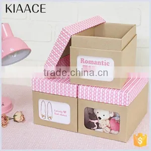 Bright Colors Lidded Paper Cardboard Packaging Box thumbnail-1