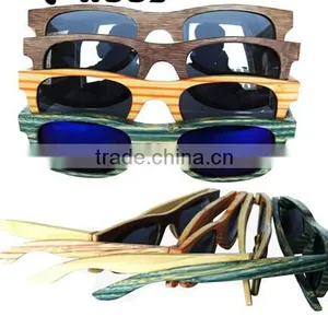 Skateboard Wooden Sunglasses With Sunset Mirror thumbnail-1