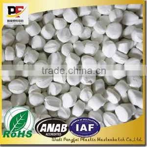 Food Grade White Masterbatch for Film,injection,extrusion and Granulation,color Masterbatch Manufacturer thumbnail-1